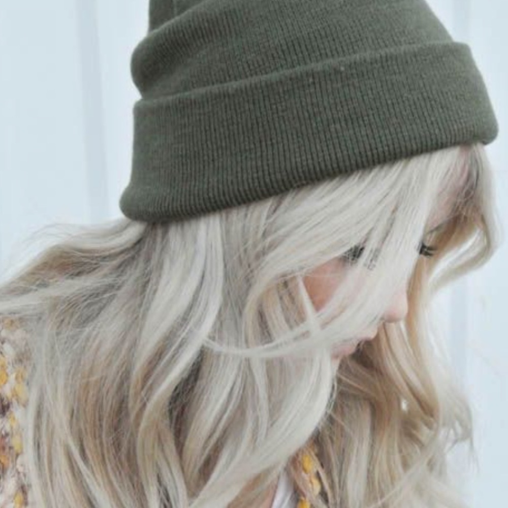 Patagonia Gray Wool Beannie Cap